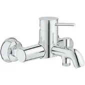 GROHE BauClassic - Badkraan,chroom 32865000