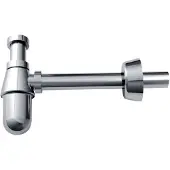 Hak Thermotrap Wastafelsifon, 5/4", afvoer 32mm, ABS/chroom