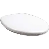 KOLO Rekord - Geleidelijk neerklapbare toiletzitting, duroplast, wit K90116000