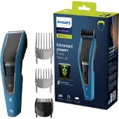Philips Hairclipper series 5000 Tondeuse Afspoelbaar Zwart, Blauw