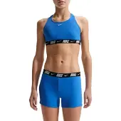 Nike Logo Tape Bikini Blauw 7-8 Years Meisje