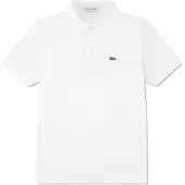 Lacoste Polo Kids Lcb Non Organic Petit Pique Blanc-Maat 122