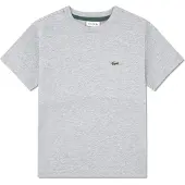 Lacoste Kids T-Shirt Boys Core Argent Chine Heather-Maat 128