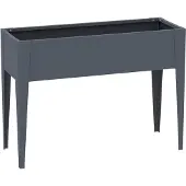 Westmann Vedura m metalen verhoogde plantenbak 30x100x80 cm grijs
