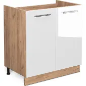 Vicco Fame-Line Wastafelkast – 80 cm zonder werkblad Wit Hoogglans