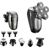 INF 6-in-1 scheerapparaat/trimmer voor hoofd en gezicht Donkergrijs