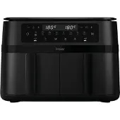 Haier Airfryer XXL - Heteluchtfriteuse 11L - Dubbele Lade (2 x 5,5L) - 3000W - 60 tot 200 Graden - Dual Zone Technologie - 8in1 - AF3AD 011