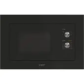 Candy MIS1730B, Inbouw, Vrijstaande magnetron, 17 liter, 1000 watt, Ingebouwd display, Draaiplateau