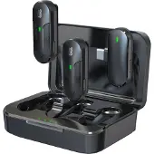INF Draadloze lavaliermicrofoon, clip-on microfoon voor opname, TikTok, Live Stream