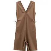 Jeanne Baret - Women's Sumatra Short Jumpsuit - Jumpsuit 36, bruin
