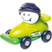 Smartmax My First Car - Magnetische Raceauto Bouwen - Kleurrijke Voertuigset - Educatief Speelgoed voor Peuters - Vanaf 1 Jaar