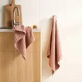 NOUS keukendoek oudroze (50x55 cm) (set van 2)