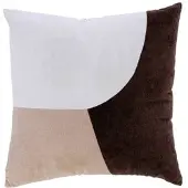 Light & Living sierkussen ELITE bruin-crème (45x45 cm)
