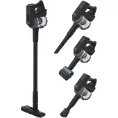 Hoover HF401P 011 - snoerloze stofzuiger - zakloos - lichtgewicht - zwart