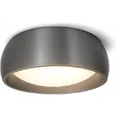 Artdelight Strakke plafondlamp Montana Ø15cm - Gun metal