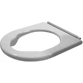 Duravit Starck 3 closetzitting Vital zonder deksel wit