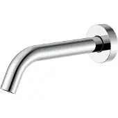 Alvoro Aura Baduitloop - Chroom - Messing - Kranen, Badkranen, Baduitlopen - 5404024125193