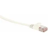 S-Impuls UFTP CAT7 platte netwerkkabel | PVC | wit | 0,50 meter