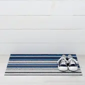 Chilewich - Deurmat - Horizon Stripe Deep Sea