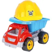 Paradiso Toys Dump Truck + Helmet