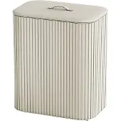 Joseph Joseph Tota Luxe 90L Wasmand Ecru, 2 compartimenten