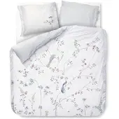 Pip studio Bamboo Blossom dekbedovertrek 200x200/220 Wit
