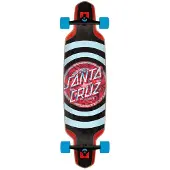 Santa Cruz - Decoder Roskopp Black/Red 37.5 Drop Down Longboard