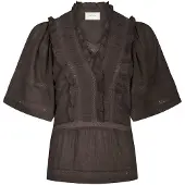 Neo Noir Blouse Evienne Bruin dames