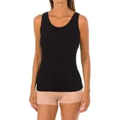 Q-En Dames Bamboo Brede Band Ondershirt Q701