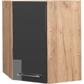 Vicco Fame-Line Hoek hangkast – 57 cm Antraciet Hoogglans