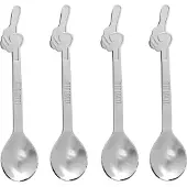 Bialetti Koffielepels set - RVS - 4 stuks