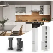 Vicco Fame-Line Apotheekkast – 30 cm Wit Hoogglans