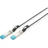 Digitus DN-81220 InfiniBand en Glasvezelkabel 0,5 m SFP+ Zwart