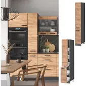 Vicco R-Line Apotheekkast – 30 cm Krachtige eik goud