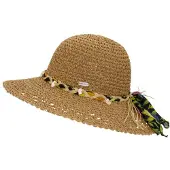 Chillouts - Women's Canton - Hoed S/M, bruin/beige