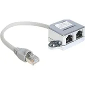 DeLOCK 65441 RJ45 Netwerkkabel, patchkabel Kabel 0.15 m Grijs 1 stuk(s)