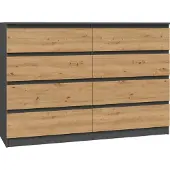 Top E Shop Malwa ladekast M8/140 ANTRACIET ARTISAN