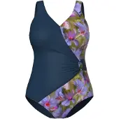 Ulla Popken Badpak donkerblauw