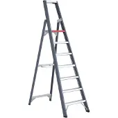 Altrex Falco FEO 7 Trap - Enkel - Aluminium Met Coating - 7 Treden - Max. Werkhoogte 3,65m