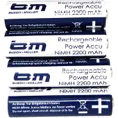 Busch + Müller 2100mah Oplaadbare Batterij