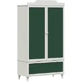 vidaXL Creatieve opslag voor kinderen ROROS Wit 90 x 45 x 165 cm