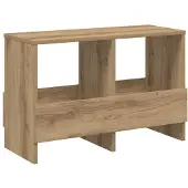 vidaXL Tijdschriftenrek Artisan Eiken 68,5 x 30 x 45 cm