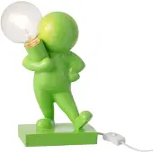 J-Line 60207 – Tafellamp Marcel Hars Groen – Polyresin – 30,5 cm