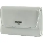 PICARD Leren portemonnee Bingo Flap Wallet White Lily wit