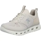 Rieker Mocassins 'Slipper Damen M6078-60 Textil in beige' beige