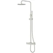 Steinberg 100 - Doucheset met thermostaat, diameter 20 cm, geborsteld nikkel 100 2721 BN