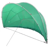 vidaXL Zwembadtent, 500 x 500 x 236 cm, 185T polyester met Polyurethancoating