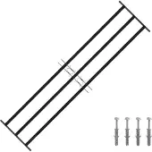 vidaXL Veiligheidsrooster voor ramen, 174 x 45 cm, verzinkt staal