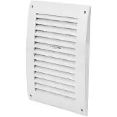 Europlast Muurrooster regelbaar 250x170 mm wit - N25R