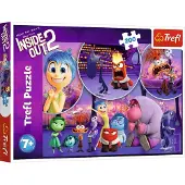 Trefl puzzel Disney Inside Out 2 - 200 stukjes - kleurrijk kinderspeelgoed.